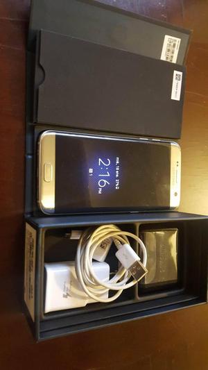 Samsung S7 Edge 32GB Silver en caja con sus accesorios