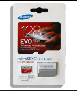 Sd Samsung Evo 128gbs Clase 10 Original.