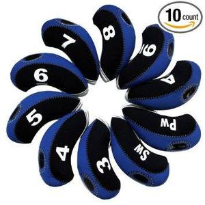 Andux 10pcs / Set Golf Club De Irons Cubre La Cabeza Con N