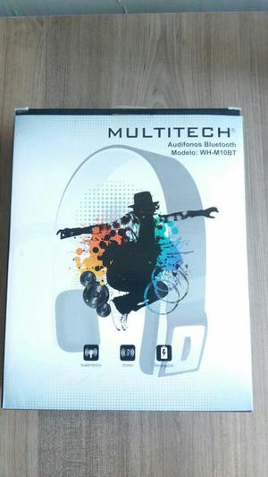 Audifonos Bluetooth Multitech Nuevos
