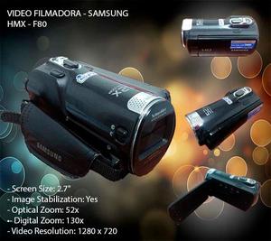 VIDEO FILMADORA SAMSUNG HMX F80