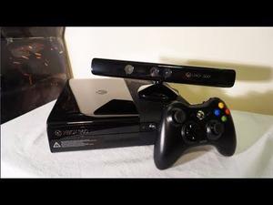 Xbox 360 E- 5.0-usado+kinect+2 Controles Originales