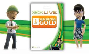 Xbox Live Gold 1 Mes