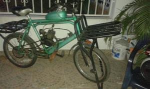 Bicicleta con Motor a Gasolina