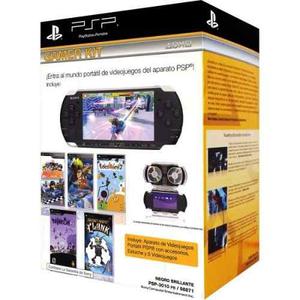 Psp Gamer Kit 5 Juegos Estuche Sony Playstation Usb 2 Gb