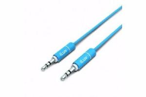 Cable Auxiliar De Audio Iluv Icb110 3.5 Mm (m) A 3.5mm Azul