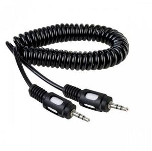 Cable De Audio Auxiliar 3.5mm En Espiral Marca Steren