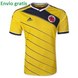 Camiseta Seleccion Colombia  Original Amarilla E Gratis