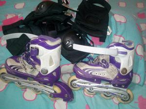 Vendo..patines. Con.sus.asesorios.