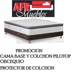 CAMA BASE Y COLCHON