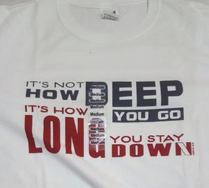Camiseta How Deep You Go - Motivos Mar Y Buceo