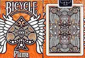 Cartas Bicycle Pluma Barajas Poker Magia Original Y Nuevo!!!