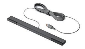 Sensor De Nintendo Wii Barra Negro Wired Oficial Rvl-014 N