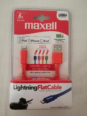 Cable Usb Lightning Maxell iPhone 5, 6 - Filandia