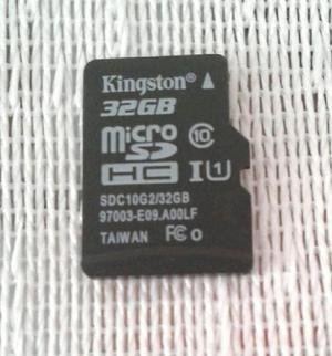 Micro Sd 32GB Kingston Clase 10 - Cartagena de Indias