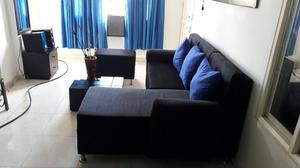 Se Vende Sala en L Completa con Mesa