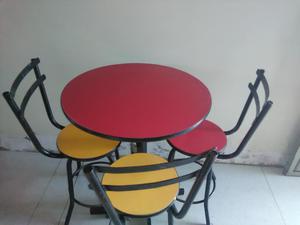 Tres Juegos de Mesa Y Barra para Negocio