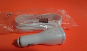 Cargador Carro Samsung Fast Charge Carga Rapida Cable