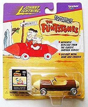 Juego Car Johnny Lightning Cartoon Network La Flinstones Pa