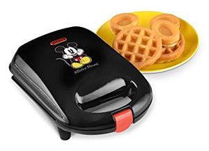 Juego Disney Dcm-9 Mickey Mini Wafflera, Negro