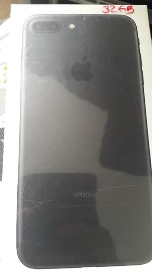 iPhone 7 Plus Sellado Negro Mate
