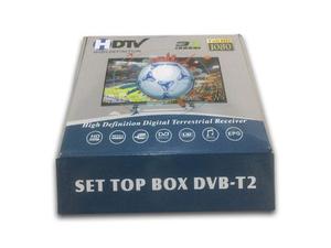Decodificador Tdt Dvb T2 + Antena + Control + Cables