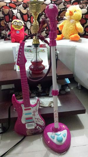 Guitarra Barbie Rock Nueva