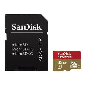 Sandisk Extreme, Tarjeta Micro Sdhc 32gb Uhs-i Hasta 90mb/s