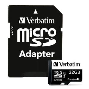 Tarjeta De Memoria Microsdhc Con Adaptador 32gb Verbatim