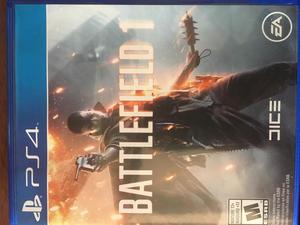 BATTLEFIELD 1 PS4 VENDO O CAMBIO