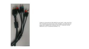 Cable Av Componente Audio Video Para Ps2 Y Ps3 Audio Stereo