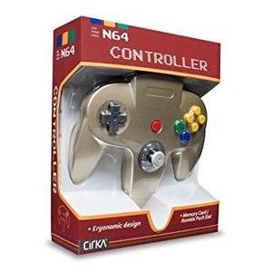 Controlador N64 Cirka, Oro - Nintendo 64