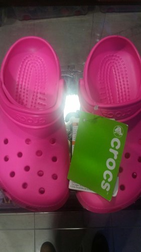 Crocs Originales Rosados Y Morados
