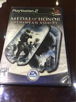 Medal Of Honor European Assault Playstation 2 Original