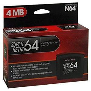 N64 - Tarjeta De Memoria - Expansion Pack 4 Mb Ram (retro-