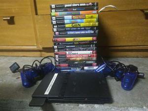 Play Station 2 Con 40 Juegos Originales