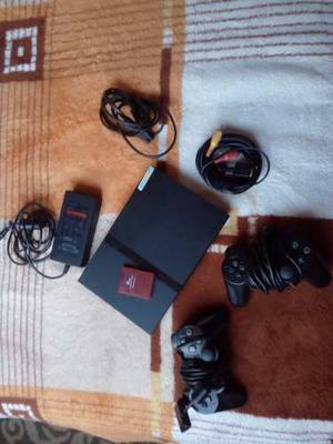 Se Vende Play Sation 2 Con Todos Sus Accesorios Y Tapete