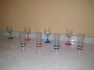 Se Vende Set De Copas Y Vasos Largos En Total 12 Piezas