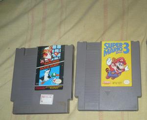 Vendo 2 juegos para consola nintendo NES