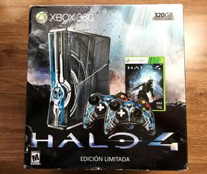 Xbox 360 Halo 4 Edition limitada, 2 controles, 320 GB Disco