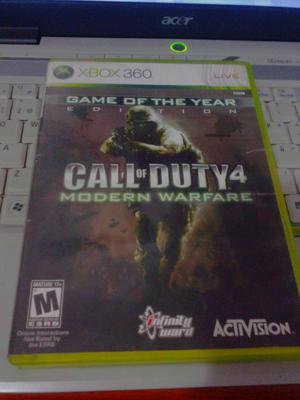 cambio o vendo Call Of Duty 4 Modern Warfare Fisico Xbox 360