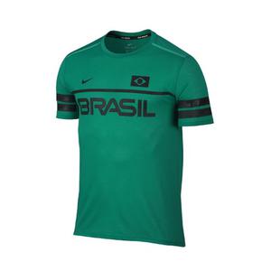 Camisetas Para Hombre M Nk Dry Top Ss Energy Brazil Nike