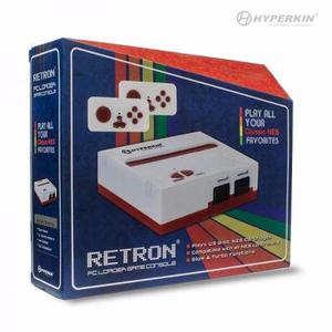Consola Retron 1 Blanco Rojo Compatible Nintendo Nes Clasico
