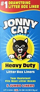 Jonny Cat Heavy Duty Liners La Caja De Arena, Jumbo, 5 Line