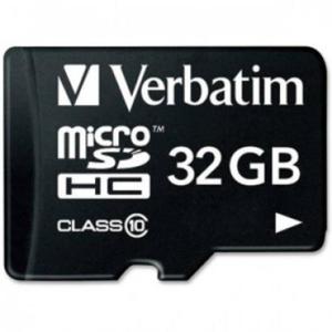 Memoria Micro Sd Verbatim + Adaptador 32gb Class10