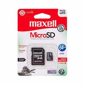 Micro Sd Maxell 64gb