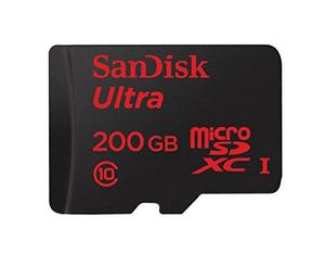 Micro Sd Sandisk Ultra De 200 Gb (sdsdquan-200g-g4a)