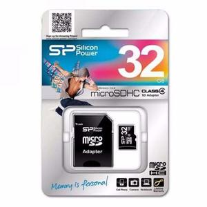 Micro Sd Silicon Power 32gb Class 4