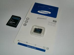 Tarjeta Memoria Samsung 32gb Micro Sd Clase 10 + Adaptador