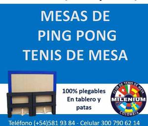 Venta De Mesas De Ping Pong